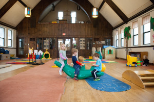 children play at Community Child Care Center